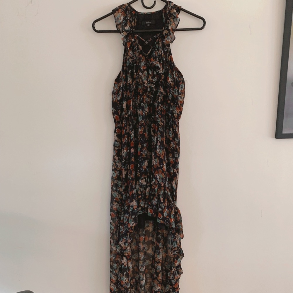 Floral Print Maxi Dress